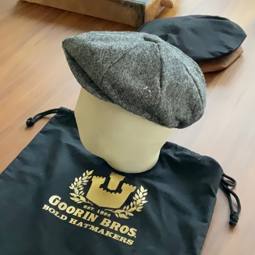 Goorin Bros Tweed flat cap